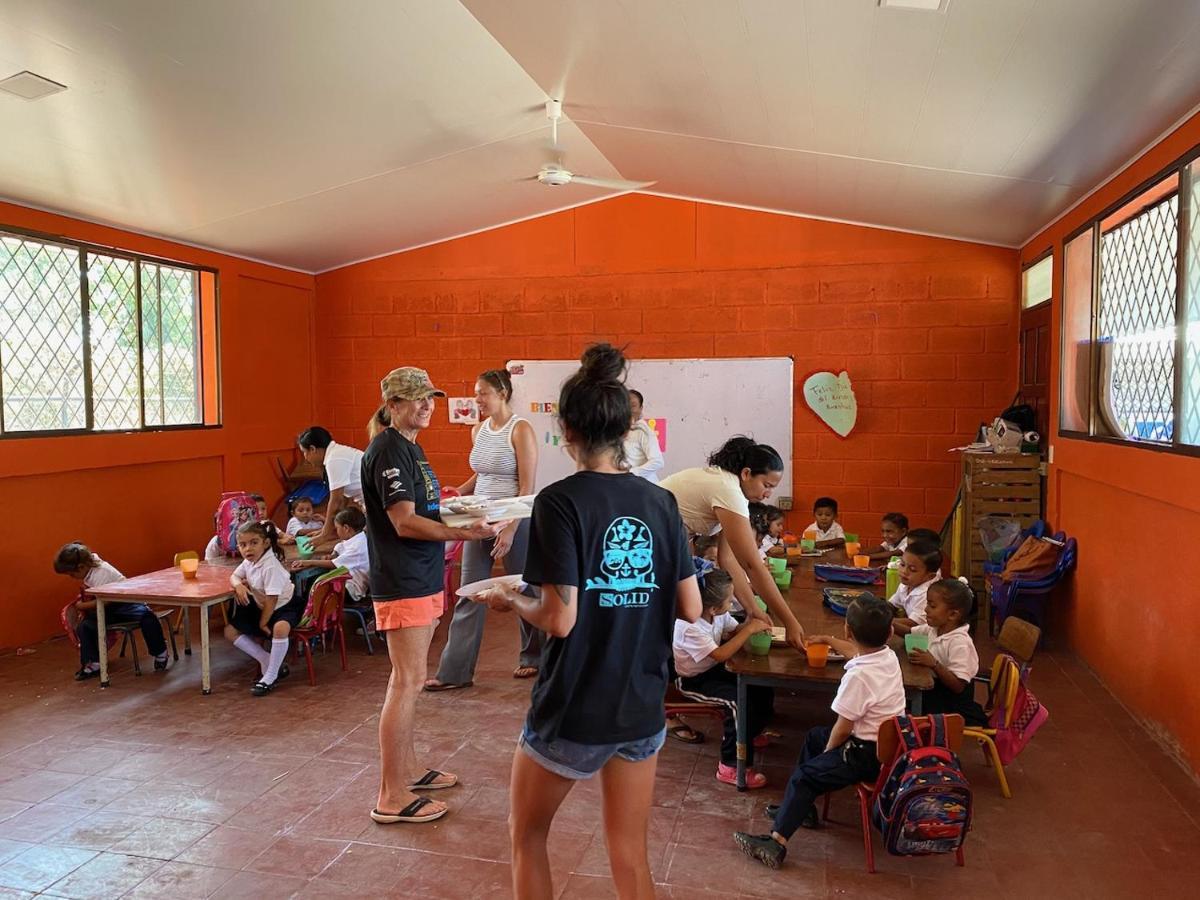 Solid Surf Camp Hostel Nicaragua Transito Exterior foto