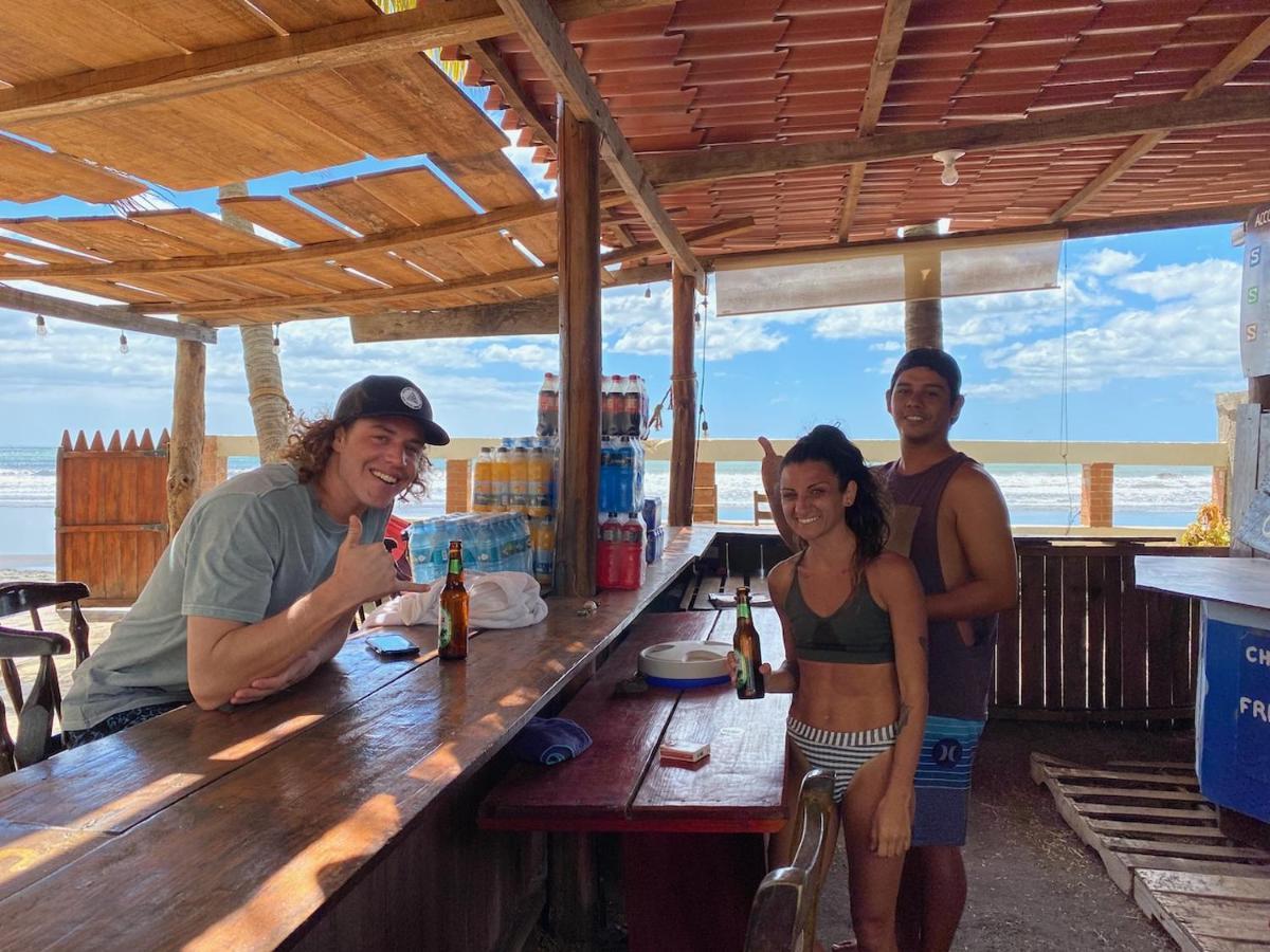 Solid Surf Camp Hostel Nicaragua Transito Exterior foto